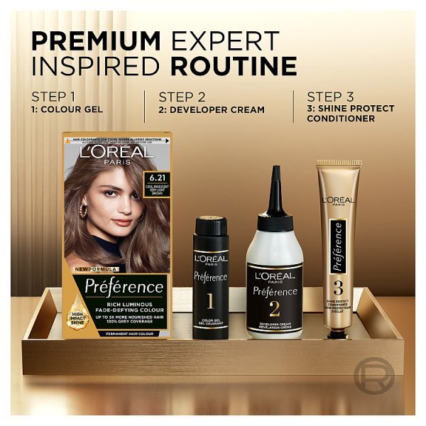 Preference Infinia 6.21 Opera Irridescent Light Brown