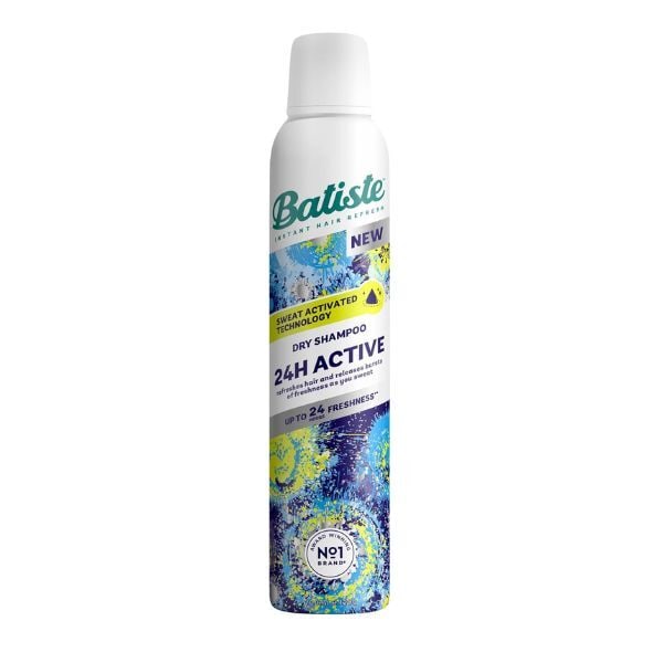 Batiste 24H Active Dry Shampoo Sweat Activated Technology