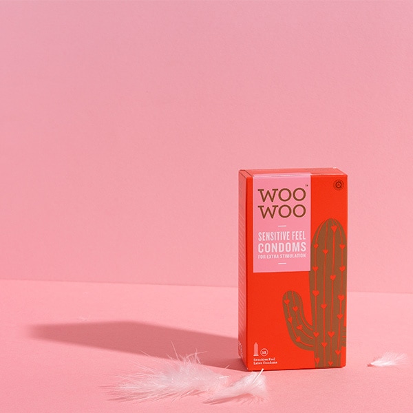 Woowoo Condoms Sensitive Feel 12 pack