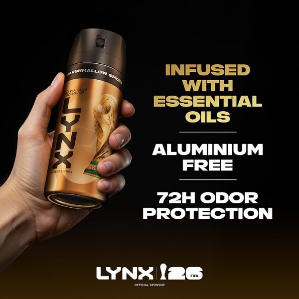 Lynx Fine Fragrance Marshmallow Smoke Premium Body Spray 150ml