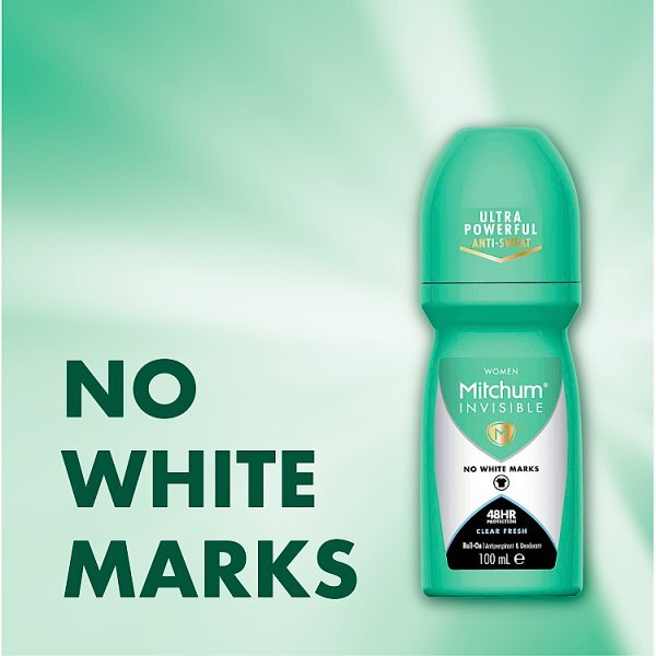 Mitchum Female Invisible Clear Fresh Roll On 100ml