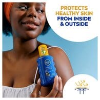 NIVEA SUN Suncream Spray Protect & Moisture SPF15 200ml