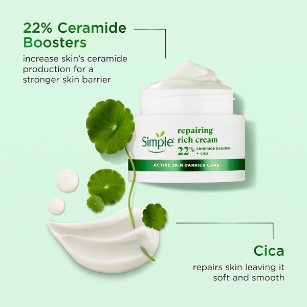 Simple Repairing Rich Face Moisturiser 50ml