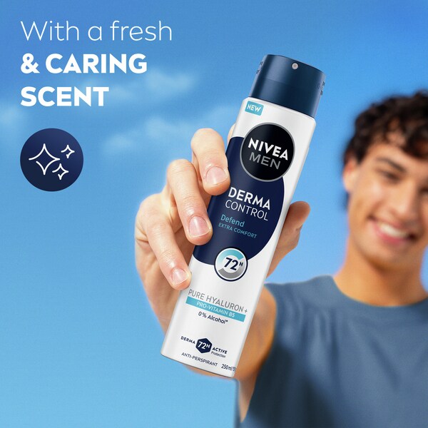NIVEA MEN Extra Comfort 72h Anti-Perspirant Deodorant 250ml