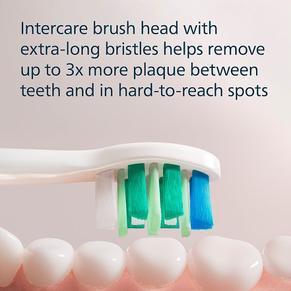 Philips Sonicare Intercare Brush Head, White, 2 Pack