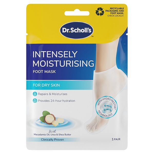 Scholl Expert Care Dry Skin Hydrating Foot Mask Sock