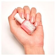 essie 514 Birthday Girl Gold Pink Glitter Nail Polish