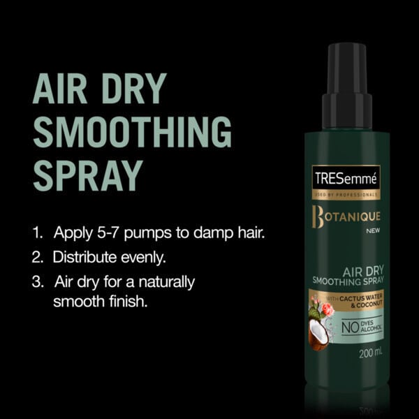 DNRAD TRESemmé Air Dry Smoothing Spray Nourish 200ml