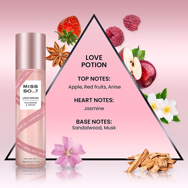 Miss So&? Love Potion Perfume Mist 140Ml