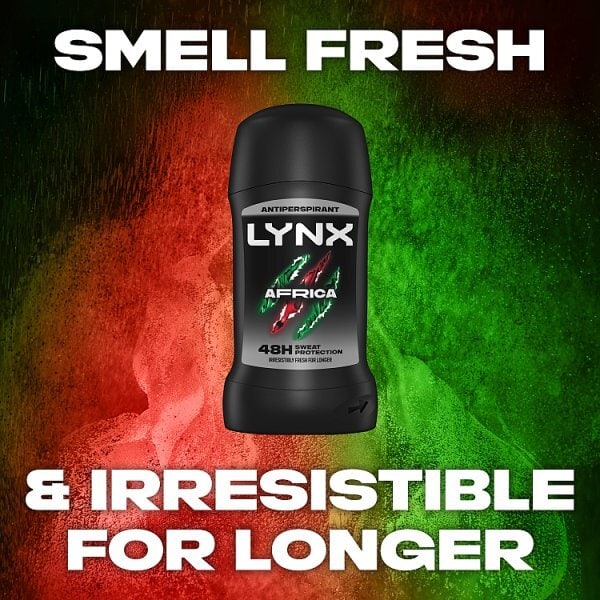 Lynx 48 Hour Anti-Perspirant Stick Deodorant Africa 50ml