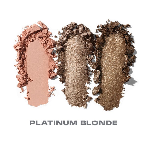 Morphe Platinum Bombshell Eyeshadow Trio
