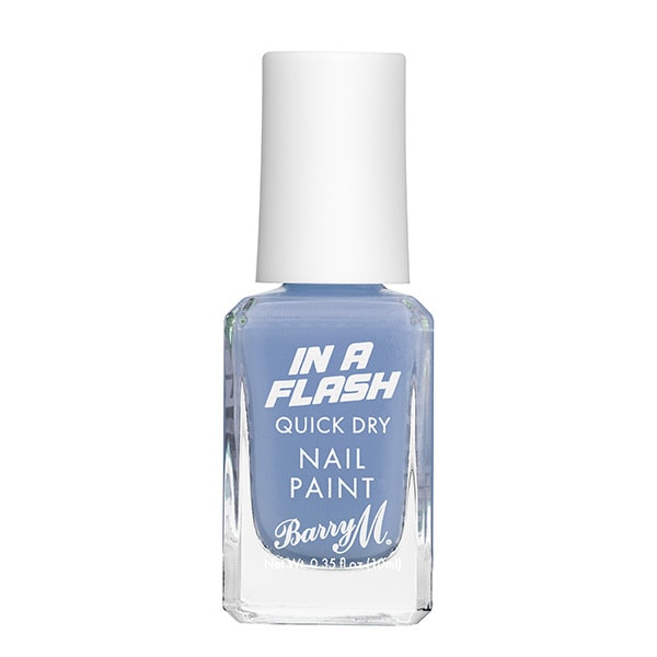 Barry M In A Flash Quick Dry Nail Paint - Brisk Blue