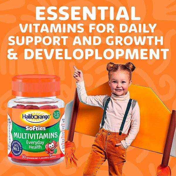 Haliborange Multivitamins Strawberry Flavoured - 30 Softies