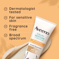 Aveeno Face Calm And Restore Daily Moisturiser Spf30 50Ml