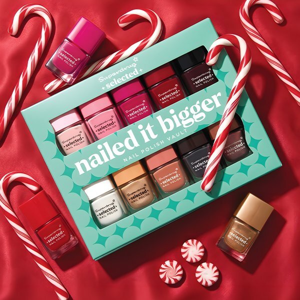 Selected By Superdrug Nailed It Bigger Nail Polish Vault Gift Set