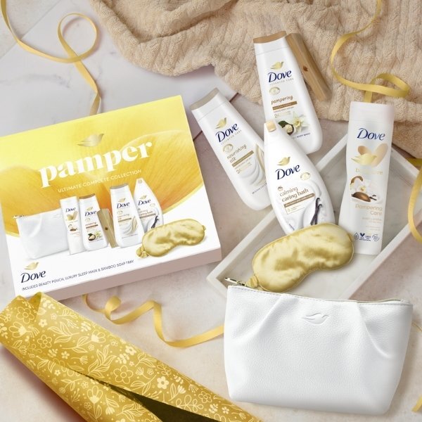 Dove Pamper Ultimate Complete Collection Gift Set 4 piece