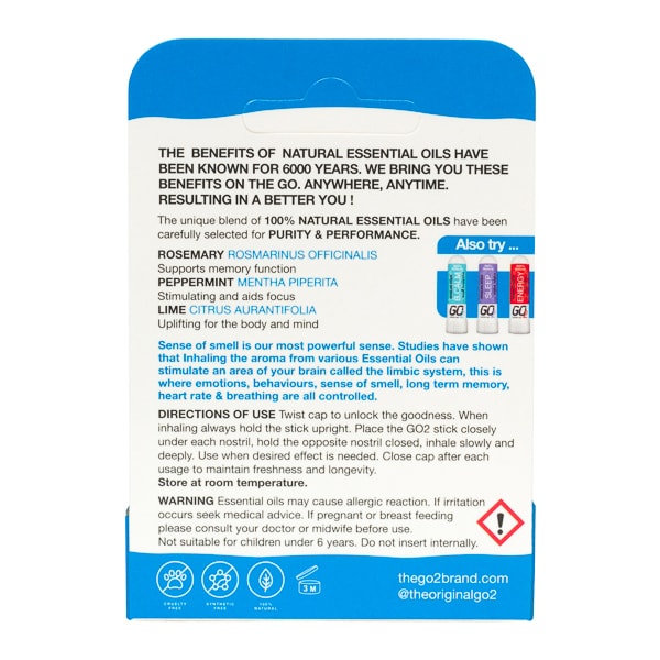 Go2 Focus Inhaler Stick