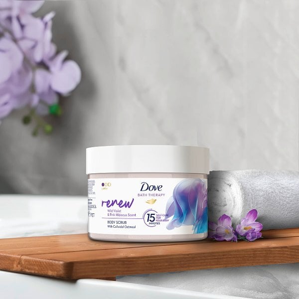 Dove Bath Therapy Renew Body Scrub 295 ml