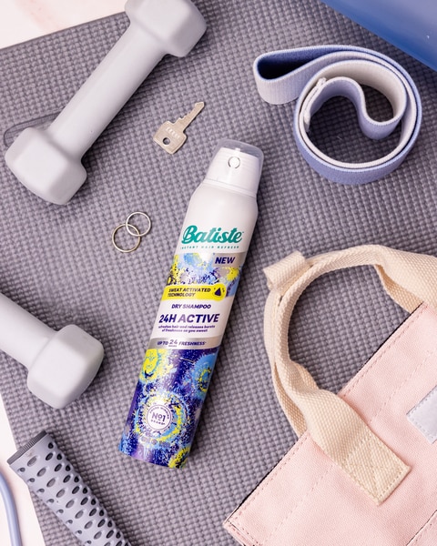 Batiste 24H Active Dry Shampoo Sweat Activated Technology