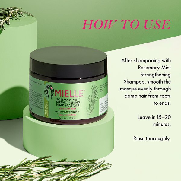 Mielle Rosemary Mint Strengthening Hair Masque 340g