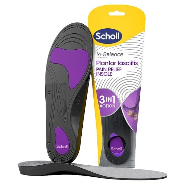 Scholl Plantar Fasciitis Pain Relief Insoles Small