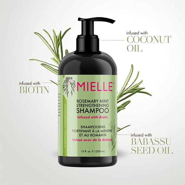 Mielle Organics Rosemary Mint Strength Shampoo