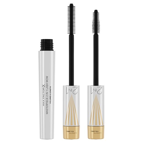 Max Factor Masterpiece 2 In 1 Lash Wow Mascara, Black