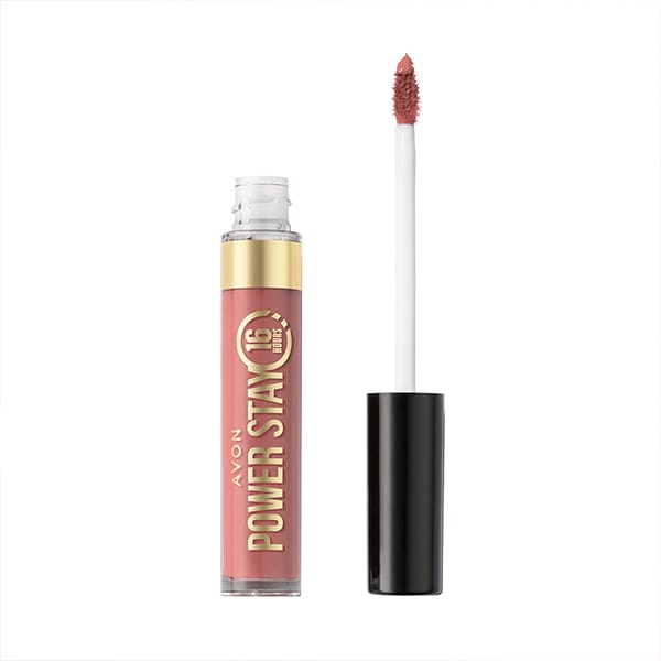 Avon Power Stay 16-Hour Liquid Lip Colour Can't Quit Café