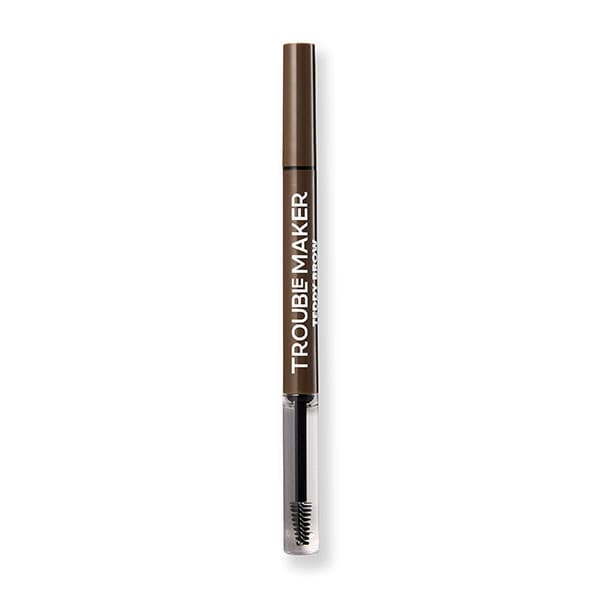 Trouble Maker Teddy Brow 2-in-1 Gel + Brow Pen Dark Brown