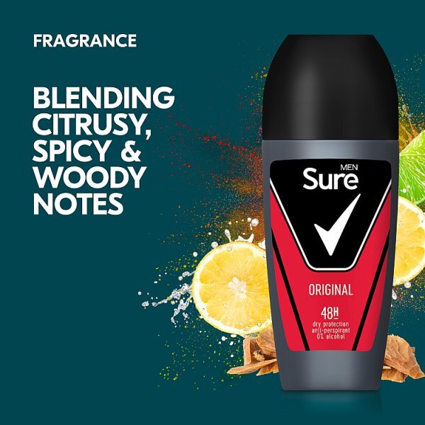 Sure Men Original Anti-Perspirant Roll On 50 ml
