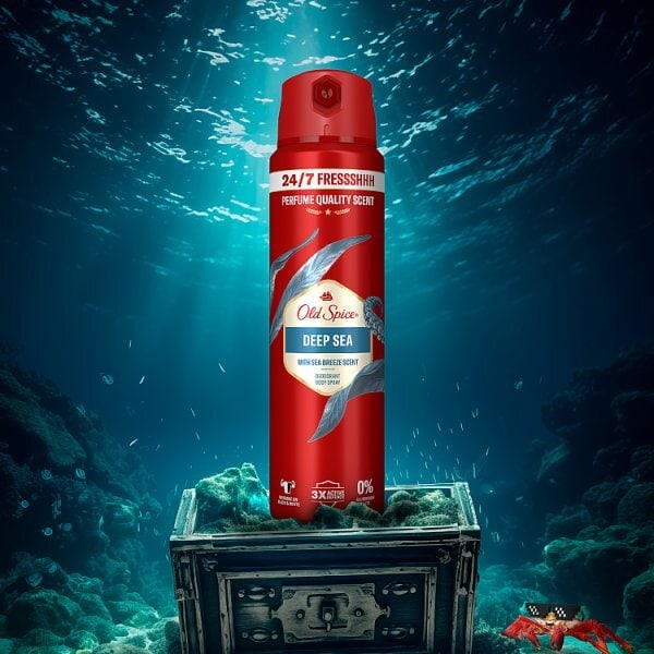 Old Spice Deep Sea Deodorant Body Spray For Men 150 Ml