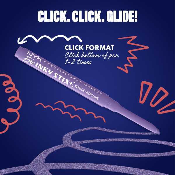 NYX Professional Makeup Epic Inky Stix Violet Volt