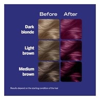 LIVE Intense Colour Permanent Purple Hair Dye Cyber Purple