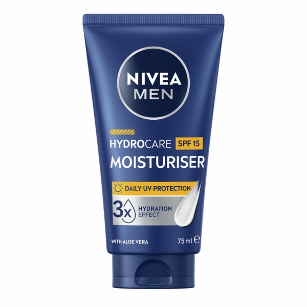Nivea Men Hydrocare Face Moisturiser Spf15 75Ml