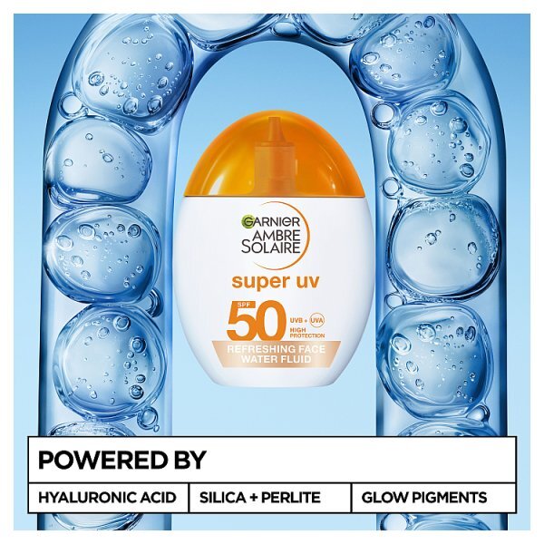 Garnier Ambre Solaire Super UV SPF50 Face Glow Fluid 40ml