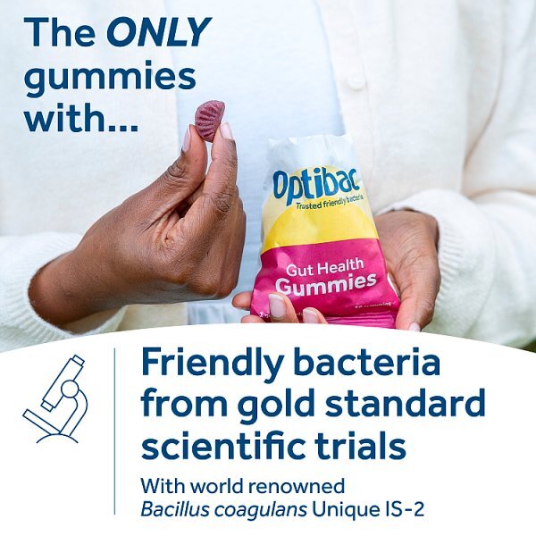 Optibac Probiotics Gut Health Gummies - 30 Gummies