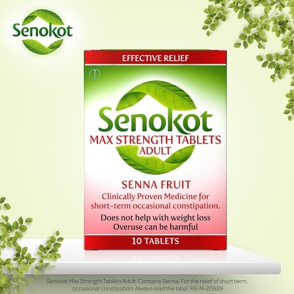 Senokot Max Strength Tablets x 48