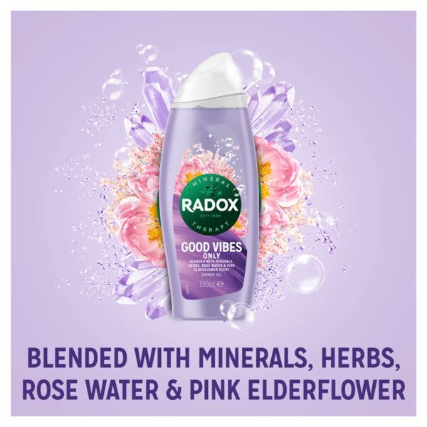 Radox Mineral Therapy Shower Gelgood Vibes Only 500ml