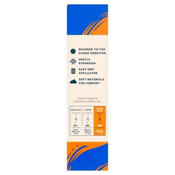 Superdrug Super Plus Applicator Tampon x12