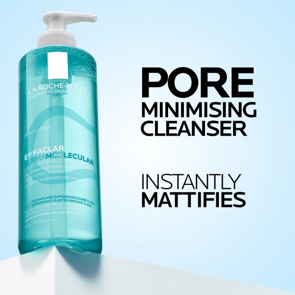 La Roche-Posay Effaclar Supramolecular Face Jelly Cleanser 400ml
