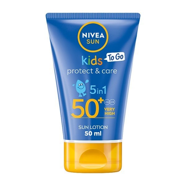 Nivea Sun Kids Protect & Care Sun Cream Spf50+ 50Ml Tube