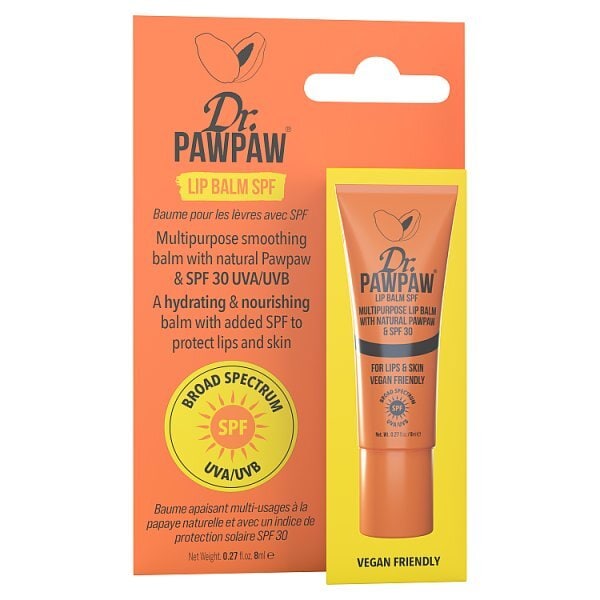 Dr PAWPAW Orange SPF20 Lip Balm 10ml