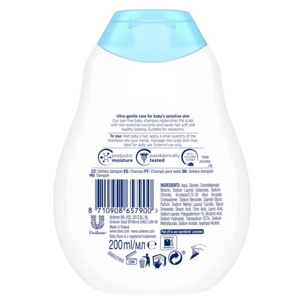 Baby Dove Rich Moisture Shampoo 200ml