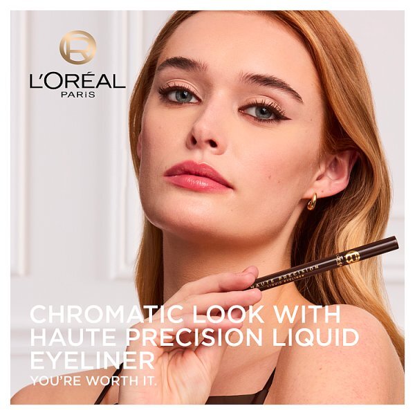 L'Oréal Paris Haute Precision Felt-Tip Eyeliner Brun Leather