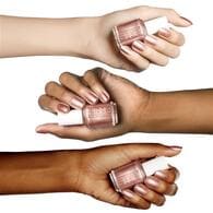 essie Core 82 Buy Me A Cameo Rose Gold Shimmer Nail Polish