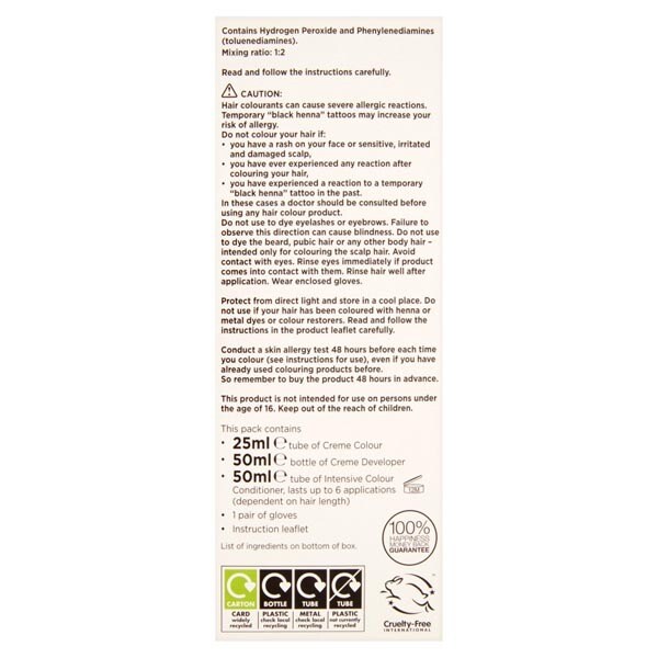 Superdrug Colour Sensations Darkest Brown 3.0