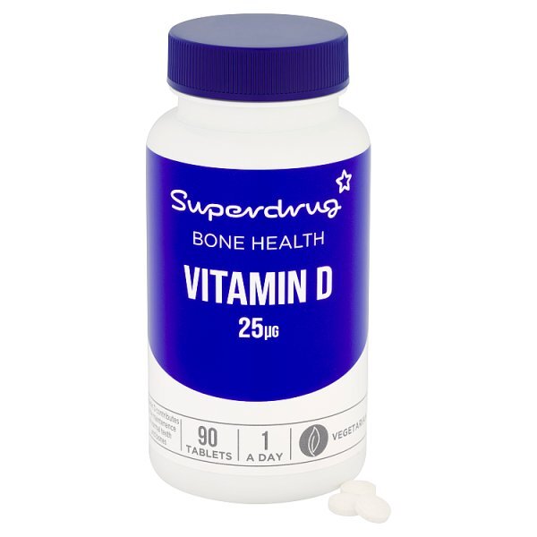 Superdrug Vitamin D 25ug 90s
