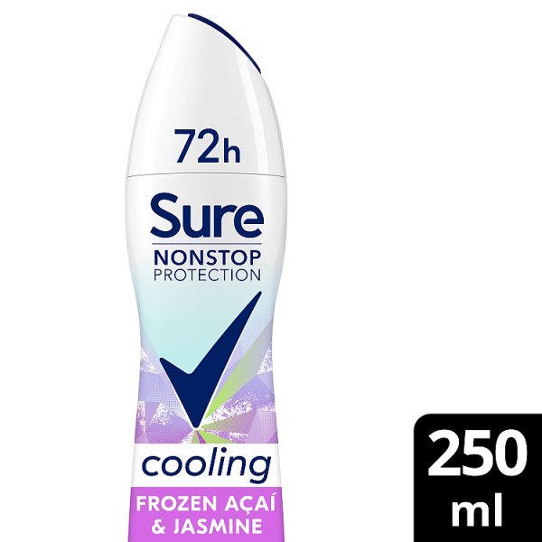 Sure Women Nonstop Ice Tea & Jasmine 72hr Deodorant Spray 250ml