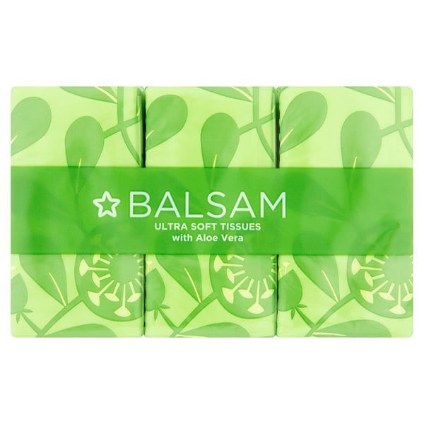 Superdrug Ultra Balm Pocket Pack Tissues x6