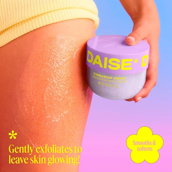 DAISE Exfoliating Body Scrub in Cinnamon Swirl, 510 g